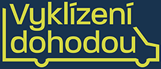 logo Vyklizeni_zlute_na_modrem