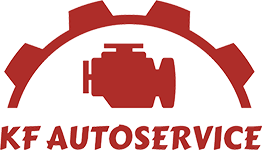 logo kf autoservice red